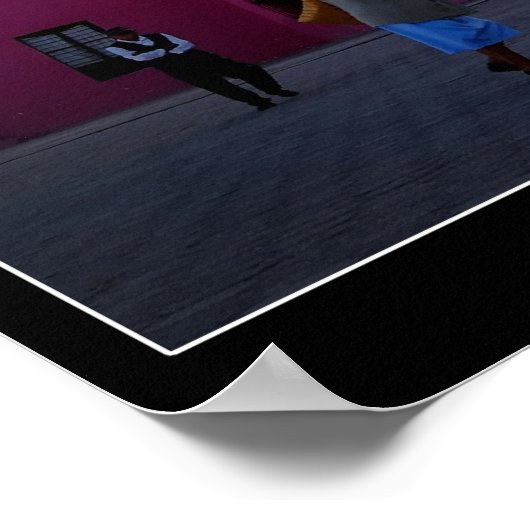 Huajuapan Oaxaca Chatedraal poster (Hoek)