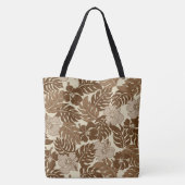 Huakini Bay Hawaiian Hibiscus  Beach Bag Tote Bag (Achterkant)