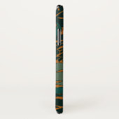 Huakini Bay Hawaiian Hibiscus Faux Wood Case-Mate iPhone Case (Achterkant / rechts)