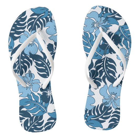 Huakini Bay Hawaiian Hibiscus  Floral Teenslippers (Voetbed)