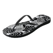 Huakini Bay Hawaiian Hibiscus  Floral Teenslippers (Schuin)
