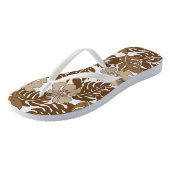 Huakini Bay Hawaiian Hibiscus Floral Teenslippers (Schuin)