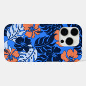 Huakini Bay Hawaiian Hibiscus Royal Blue Case-Mate iPhone Case (Achterkant (horizontaal))