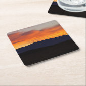 Hualalai Sunset Kartonnen Onderzetters (Schuin)