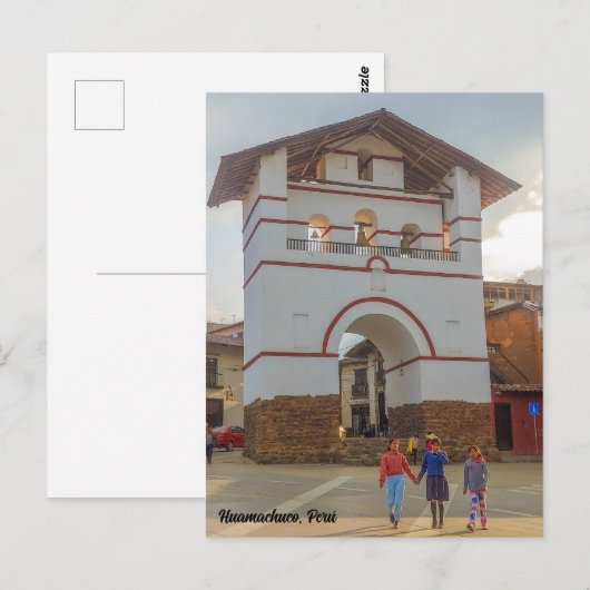 Huamachuco, Peru Briefkaart (Voorkant / Achterkant)