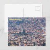 Huamachuco, Perú, Uitzicht van de stad Briefkaart (Voorkant / Achterkant)