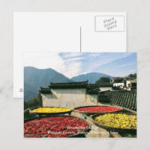 Huangling Village, Wuyuan County, Jiangxi, China Briefkaart (Voorkant / Achterkant)