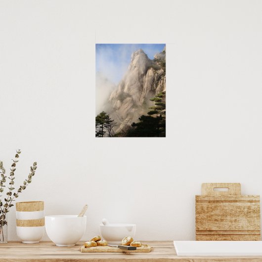 Huangshan Awakes Poster (Keuken)
