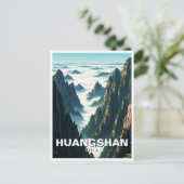 Huangshan Nationaal Park China Briefkaart (Staand voorkant)