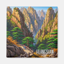 Huangshan Nationaal Park China Magneet