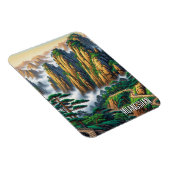 Huangshan National Park China Magneet (Rechterzijde)