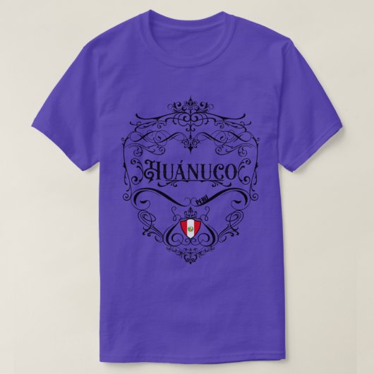 Huanuco  ontwerp t-shirt (Design voorkant)