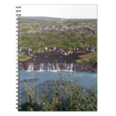 Huaranfossar waterval ontworpen notitieboek (Voorkant)