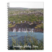 Huaranfossar waterval ontworpen notitieboek (Voorkant)