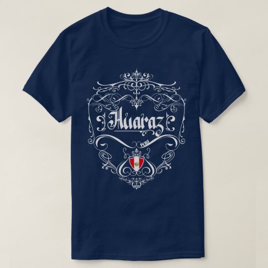 Huaraz  ontwerp 1 t-shirt (Design voorkant)