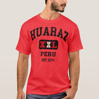 Huaraz Peru XXL Atletisch ontwerp T-shirt