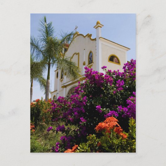 Huatulco kerk 3 briefkaart (Voorkant)