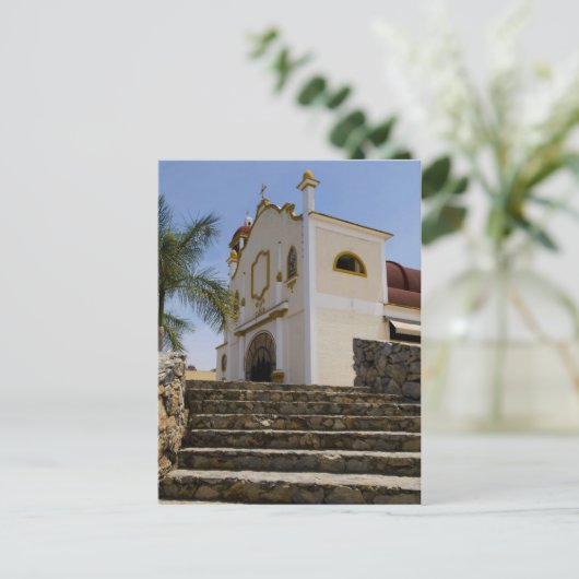 Huatulco kerk 4 briefkaart (Staand voorkant)