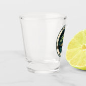 Huatulco Mexico Turtle Badge Shot Glas (Links)