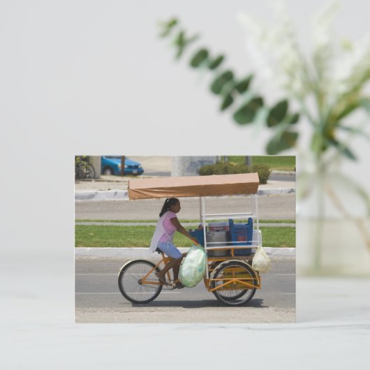 Huatulco street 2 briefkaart (Staand voorkant)