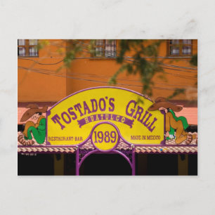 Huatulco street 5 briefkaart