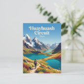 Huayhuash Circuit Peru Briefkaart (Staand voorkant)
