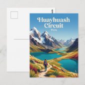 Huayhuash Circuit Peru Briefkaart (Voorkant / Achterkant)