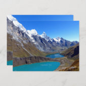 Huayhuash Mountain Range, Peru Briefkaart (Voorkant / Achterkant)