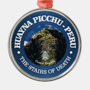 Huayna Picchu (rood) Metalen Ornament