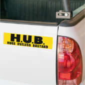 HUB-Bumpersticker Bumpersticker (Op Truck)