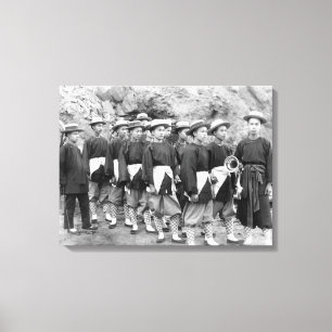 Hub-en-Hub Champion Chinese Hose Running Canvas Afdruk