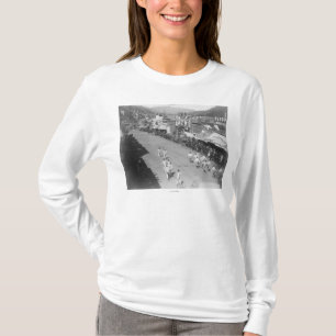 Hub-en-Hub de Foto van de Foto van de Race van het T-shirt