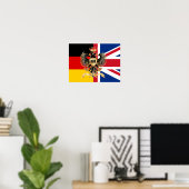 Hub Federation Flag 16 x 12-inch Poster paper (Mat (Thuiskantoor)