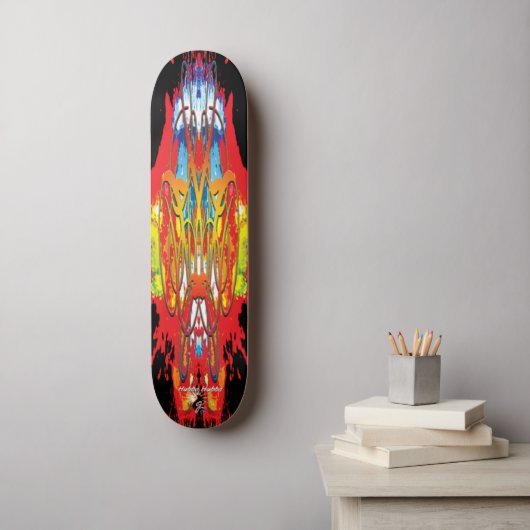 Hubba Hubba g-cat Pro Persoonlijk Skateboard (Muurkunst)