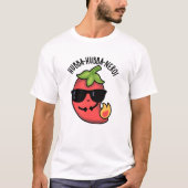 Hubba-hubba-nero Grappige Habanero Pun T-shirt (Voorkant)