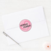 Hubba Hubba Ronde Sticker (Envelop)