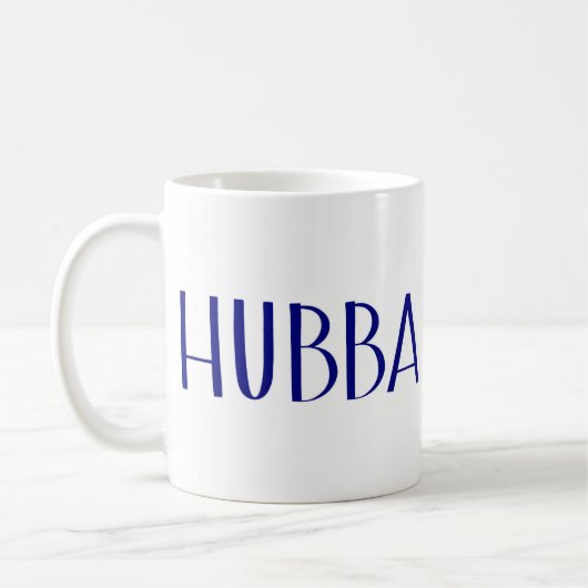 "Hubba"-Mok Koffiemok (Links)