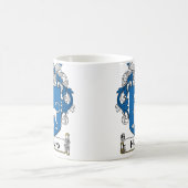 Hubbard Family Crest Koffiemok (Center)