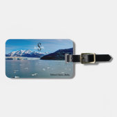 Hubbard Glacier, Alaska Bagagelabel (Voorkant horizontaal)