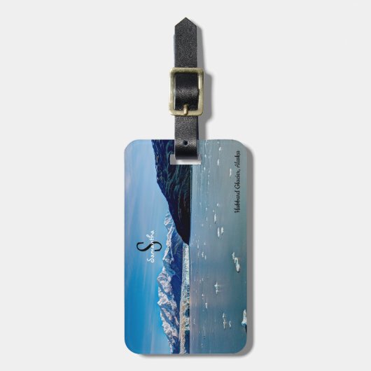 Hubbard Glacier, Alaska Bagagelabel (Voorkant verticaal)