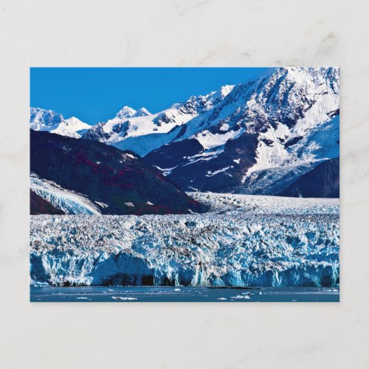 Hubbard Glacier, Alaska Briefkaart (Voorkant)