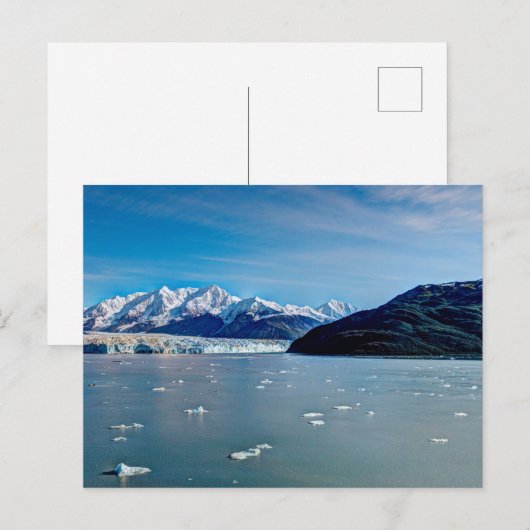 Hubbard Glacier, Alaska Briefkaart (Voorkant / Achterkant)