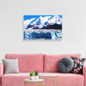 Hubbard Glacier, Alaska Canvas print (Insitu (Woonkamer))