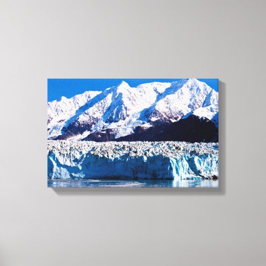 Hubbard Glacier, Alaska Canvas print (Voorkant)