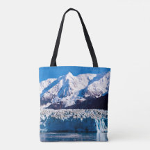 Hubbard Glacier, Alaska Canvas tas