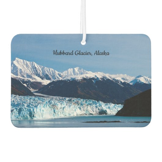 Hubbard Glacier, Alaska Car air freshener Luchtverfrisser (Voorkant)