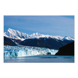 Hubbard Glacier, Alaska Foto print Afdruk