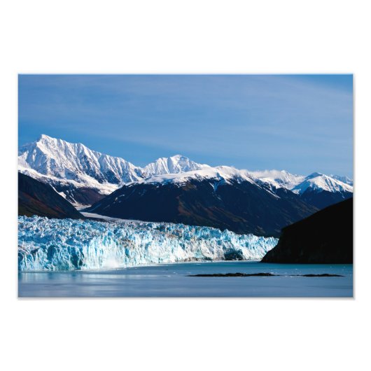 Hubbard Glacier, Alaska Foto print Afdruk (Voorkant)