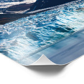 Hubbard Glacier, Alaska Foto print Afdruk (Hoek)