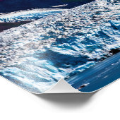 Hubbard Glacier, Alaska Foto print Afdruk (Hoek)